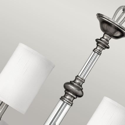 Hinkley - Lestenec na verigi SUSSEX 9xE14/40W/230V matni krom