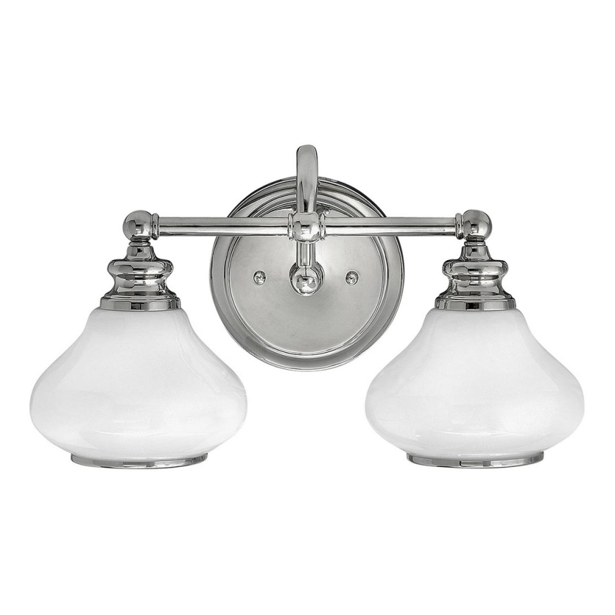 Hinkley - LED Kopalniška stenska svetilka AINSLEY 2xG9/3W/230V IP44 mat krom