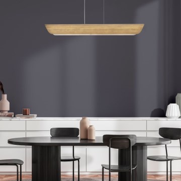 Hinkley - LED lestenec na kablu ARCO LED/43W/230V 3000K zlati