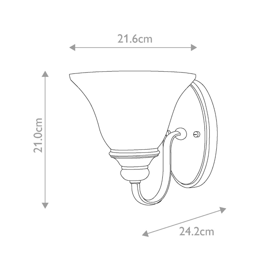 Hinkley - Stenska luč CELLO 1xE27/60W/230V
