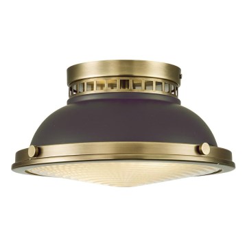Hinkley - Stropna svetilka AMELIA 2xE27/40W/230V črna/medenina