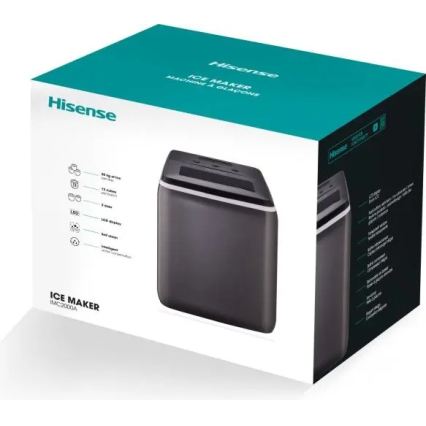 HISENSE IMC2000A - Proizvajalec ledu 2,8 l 120W/230V črna