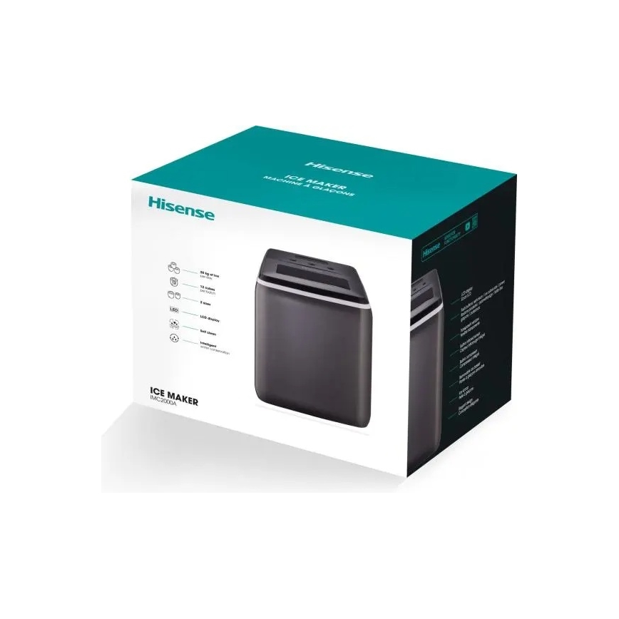 HISENSE IMC2000A - Proizvajalec ledu 2,8 l 120W/230V črna