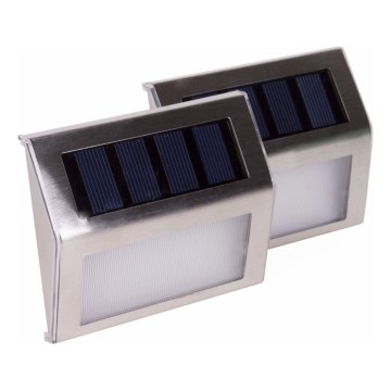 HÖFFTECH - Komplet 2x LED sončnih stenskih svetilk LED/1,2V 400 mAh IP44