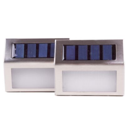 HÖFFTECH - Komplet 2x LED sončnih stenskih svetilk LED/1,2V 400 mAh IP44