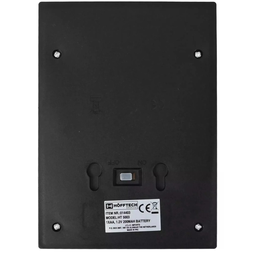 HÖFFTECH - LED sončno stensko svetilo LED/1,2V 200 mAh IP44