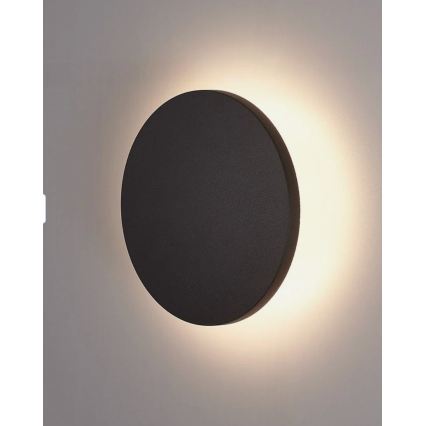HÖFFTECH - LED zunanja stenska svetilka LED/10W/230V okrogla IP65