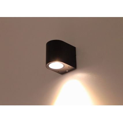 HÖFFTECH - Zunanja stenska svetilka 1xGU10/35W/230V IP65
