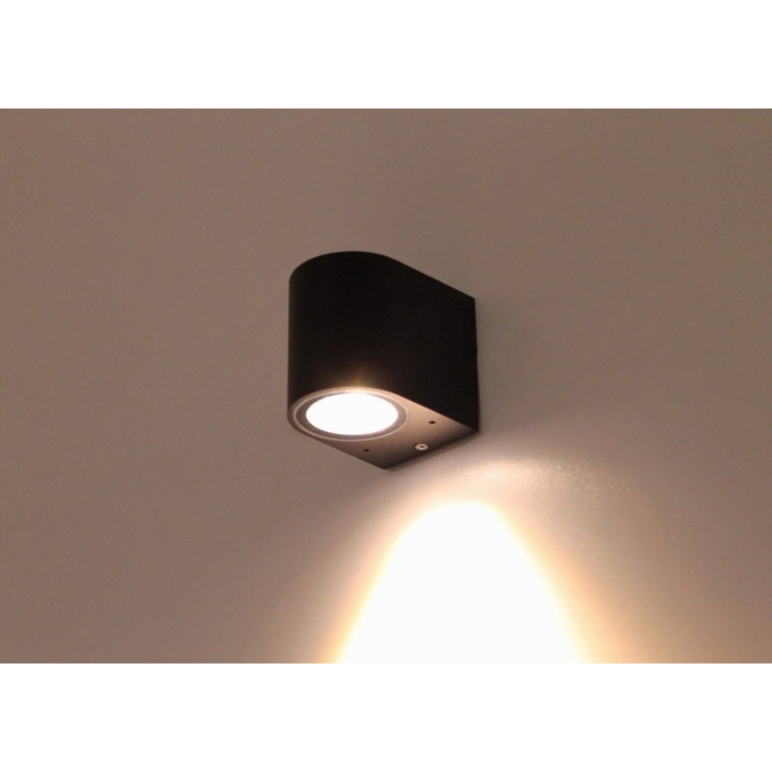 HÖFFTECH - Zunanja stenska svetilka 1xGU10/35W/230V IP65