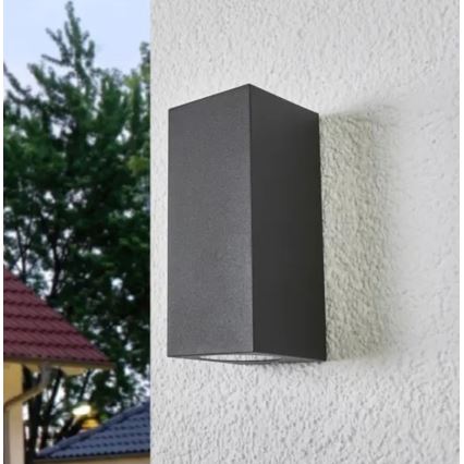 HÖFFTECH - Zunanja stenska svetilka 2xGU10/35W/230V IP65