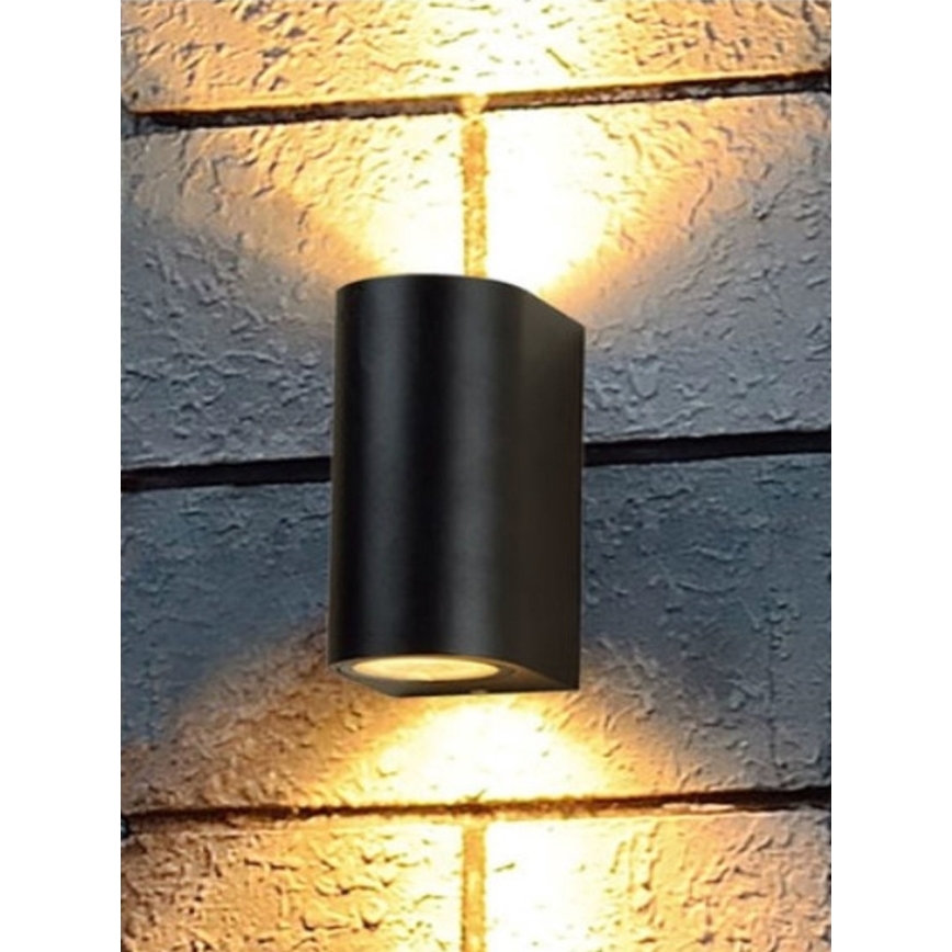 HÖFFTECH - Zunanja stenska svetilka 2xGU10/35W/230V IP65