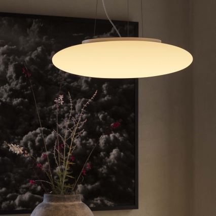 Ideal Lux - eleganten viseči lestenec na kablu SMARTIES 5xE27/42W/230V, premer 60 cm, bel