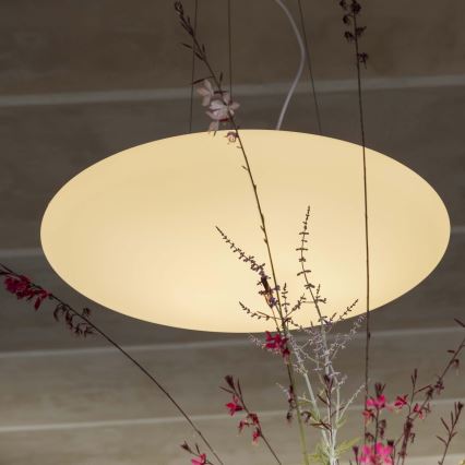 Ideal Lux - eleganten viseči lestenec na kablu SMARTIES 5xE27/42W/230V, premer 60 cm, bel