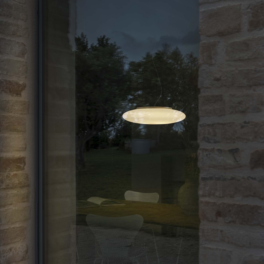 Ideal Lux - eleganten viseči lestenec na kablu SMARTIES 5xE27/42W/230V, premer 60 cm, bel