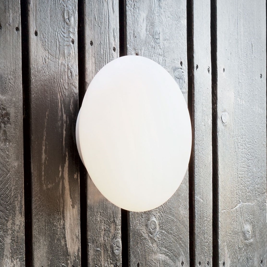 Ideal Lux - Kopalniška stenska svetilka BUBBLE 2xG9/15W/230V IP54 bela