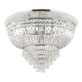 Ideal Lux - Kristalna stropna svetilka DUBAI 24xE14/28W/230V pr. 78 cm sijajni krom