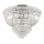Ideal Lux - Kristalna stropna svetilka DUBAI 24xE14/28W/230V pr. 78 cm sijajni krom