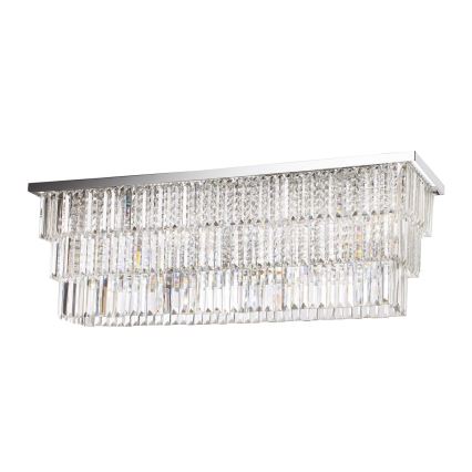 Ideal Lux – Kristalna stropna svetilka MARTINEZ 8×E14/40W/230V