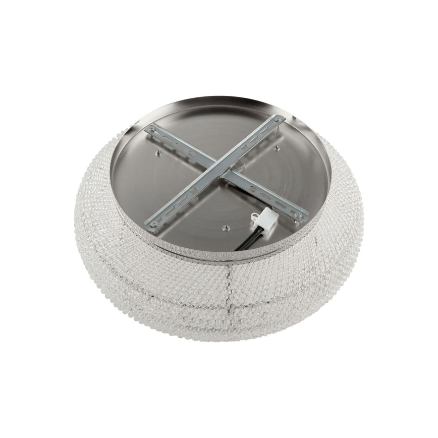 Ideal Lux - Kristalna stropna svetilka PASHA 10xE14/40W/230V pr. 55 sijajni krom