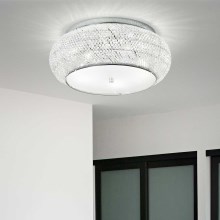 Ideal Lux – Kristalna stropna svetilka PASHA 10×E14/40W/230V