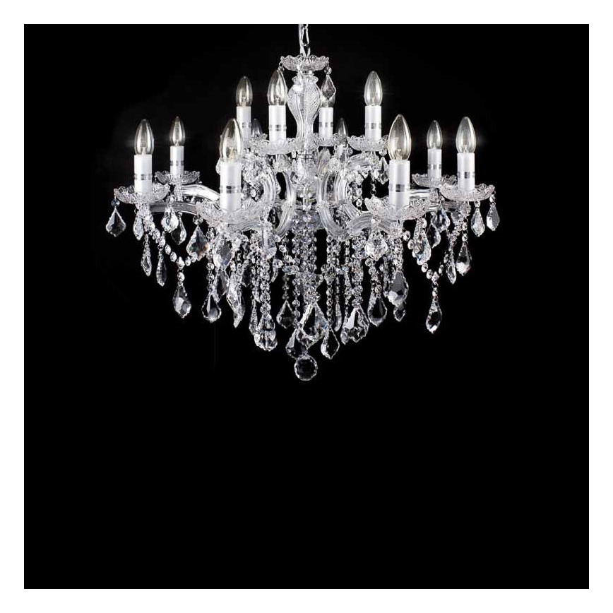 Ideal Lux - Kristalni lestenec 12xE14/40W/230V