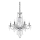Ideal Lux - Kristalni lestenec na verigi AMADEUS 6xE14/40W/230V pr. 67 cm prozorna