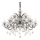 Ideal Lux - Kristalni lestenec na verigi COLOSSAL 15xE14/40W/230V pr. 95 cm siva/sijajni krom