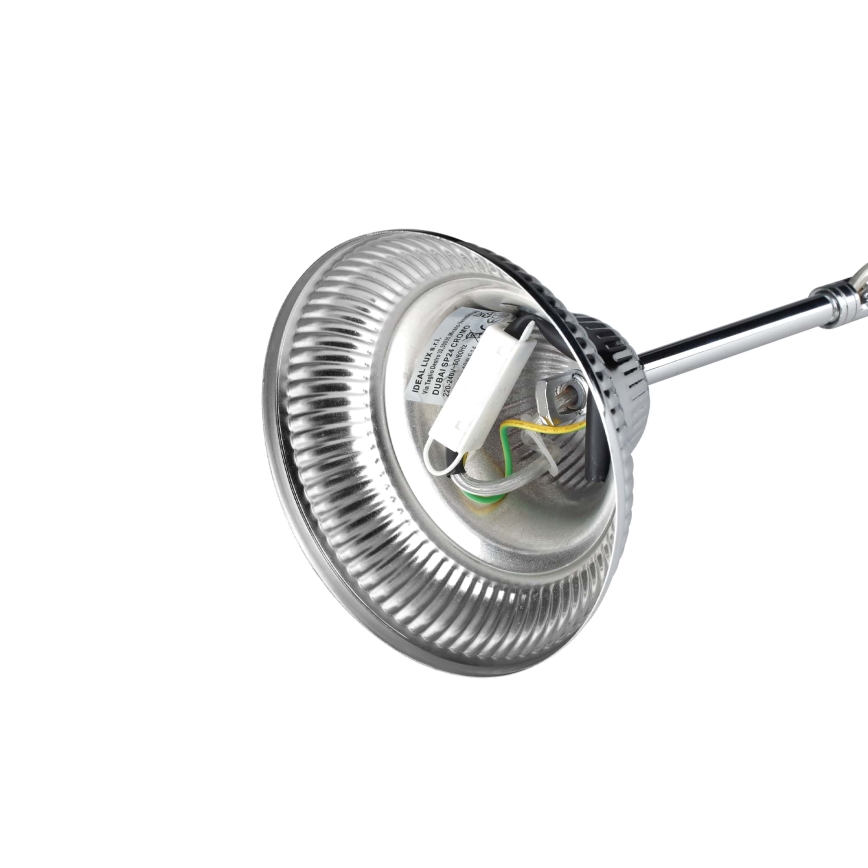 Ideal Lux - Kristalni lestenec na verigi DUBAI 24xE14/28W/230V pr. 80 cm sijajni krom