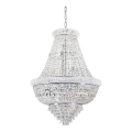 Ideal Lux - Kristalni lestenec na verigi DUBAI 24xE14/28W/230V pr. 80 cm sijajni krom