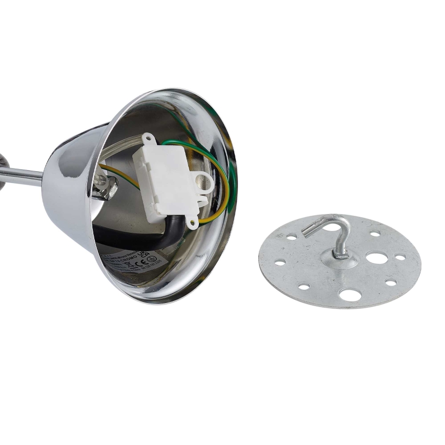 Ideal Lux - Kristalni lestenec na verigi FLORIAN 18xE14/40W/230V pr. 86 cm prozorna