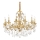 Ideal Lux - Kristalni lestenec na verigi GIOCONDA 12xE14/40W/230V pr. 90 cm zlata