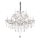 Ideal Lux - Kristalni lestenec na verigi NAPOLEON 12xE14/40W/230V pr. 74 cm sijajni krom