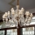 Ideal Lux - Kristalni lestenec na verigi STRAUSS 18xE14/40W/230V pr. 85 cm medenina