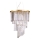 Ideal Lux - Kristalni lestenec na vrvici CARLTON 12xE14/40W/230V pr. 50 cm zlata