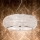 Ideal Lux - Kristalni lestenec na vrvici PASHA 6xE14/40W/230V pr. 40 cm sijajni krom