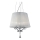 Ideal Lux - Kristalni lestenec na vrvici PEGASO 3xE14/28W/230V pr. 40 cm sijajni krom