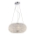 Ideal Lux - Kristalni lestenec PASHA 10xE14/40W/230V pr. 55 cm sijajni krom