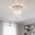 Ideal Lux - Kristalni nadgradni lestenec CARLTON 12xE14/40W/230V pr. 50 cm sijajni krom
