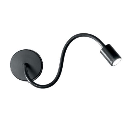 Ideal Lux - LED Fleksibilna mala svetilka FOCUS LED/4W/230V CRI 90 črna