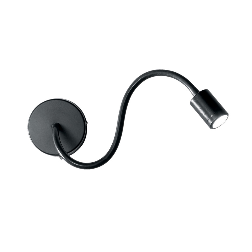 Ideal Lux - LED Fleksibilna mala svetilka FOCUS LED/4W/230V CRI 90 črna