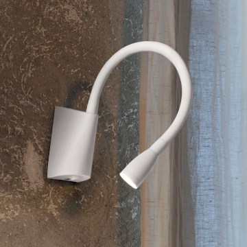 Ideal Lux - LED Fleksibilna mala svetilka GOOSE LED/3W/230V CRI 90 bela