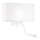 Ideal Lux - LED Fleksibilna stenska svetilka HOTEL 1xE27/60W/230V + LED/1,5W bela