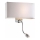 Ideal Lux - LED Fleksibilna stenska svetilka HOTEL 1xE27/60W + LED/1,5W/230V