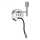Ideal Lux - LED Fleksibilni svetilka s mount SET UP 1xE27/42W + LED/3W/230V CRI 90 USB sijajni krom