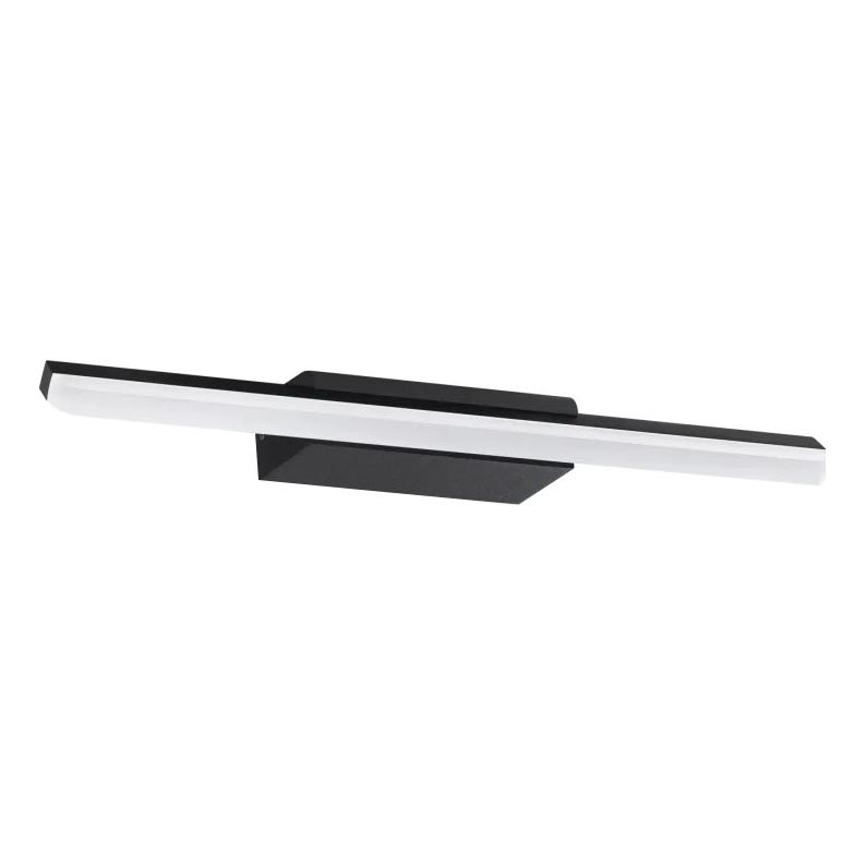 Ideal Lux - LED Kopalniška luč za osvetlitev ogledala RIFLESSO LED/10W/230V 42 cm CRI 90 IP54 črna