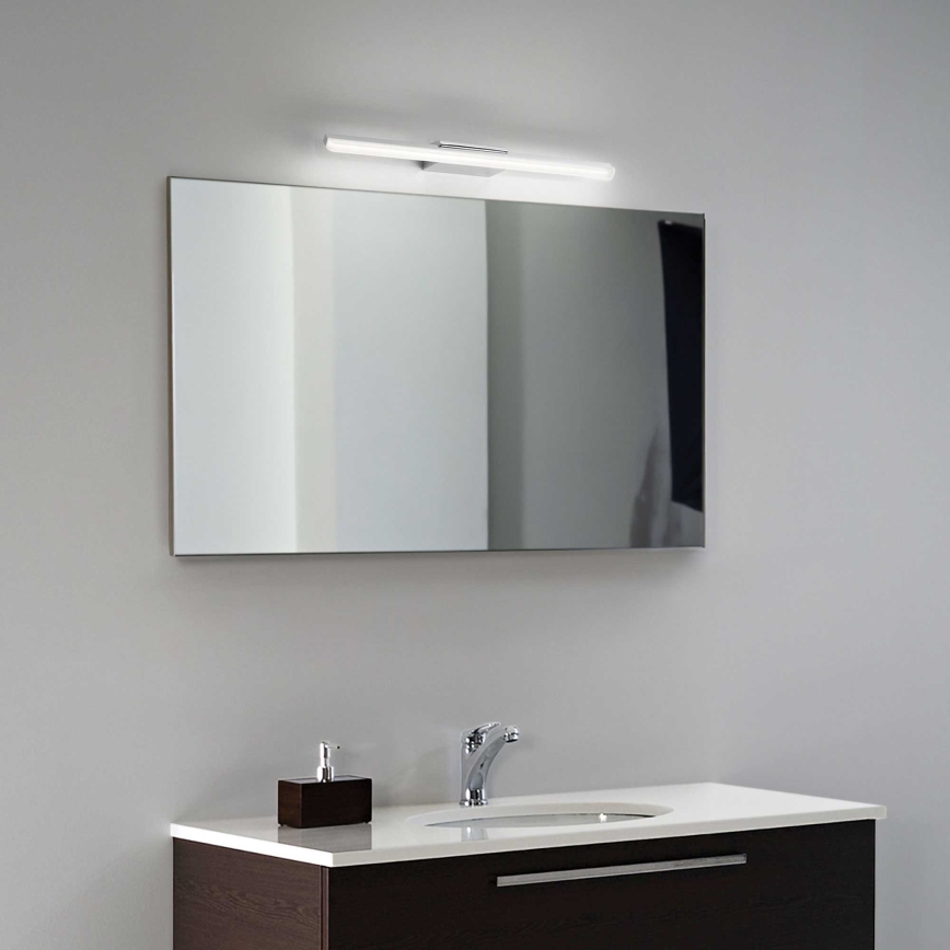 Ideal Lux - LED Kopalniška luč za osvetlitev ogledala RIFLESSO LED/16W/230V 62 cm CRI 90 IP54 sijajni krom