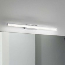 Ideal Lux - LED Kopalniška luč za osvetlitev ogledala RIFLESSO LED/17W/230V 62 cm IP44 krom