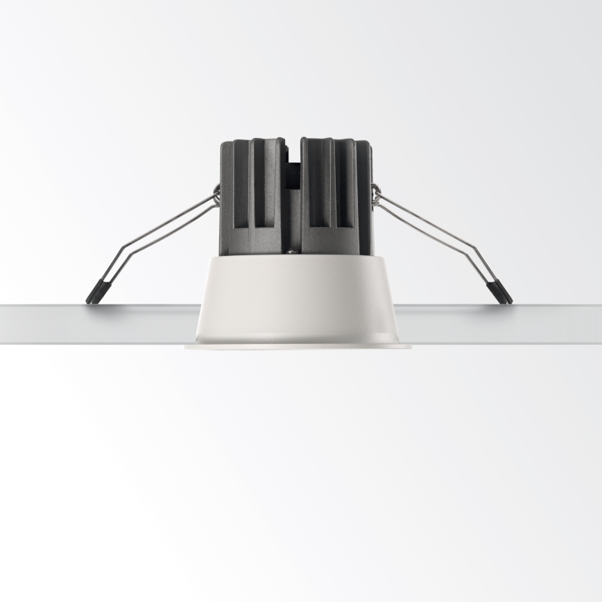 Ideal Lux - LED kopalniško vgradno stropno svetilo GAME TRIM LED/11W/230V 3000K CRI 90 premer 8,5 cm IP65 bela