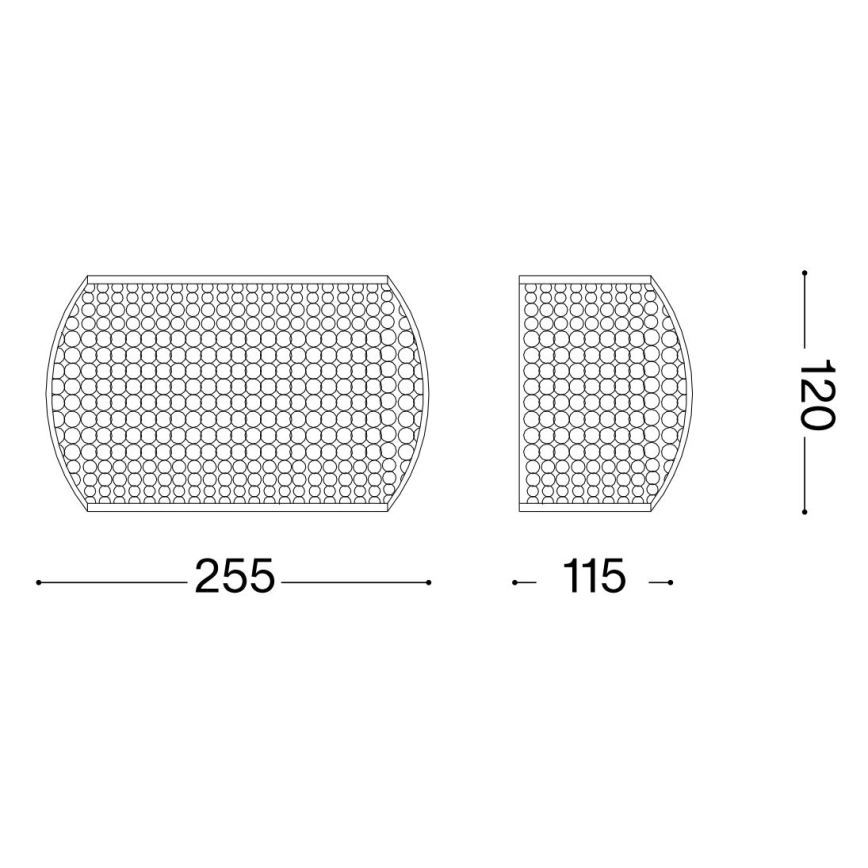 Ideal Lux - LED Kristalna stenska svetilka PASHA 3xG9/3W/230V sijajni krom