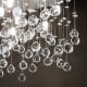 Ideal Lux - LED Kristalna stropna svetilka MOONLIGHT 12xG9/3W/230V pr. 60 cm krom
